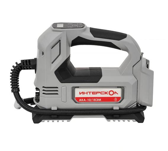 Аккумуляторный компрессор Интерскол АКА-10/18ЭМ 748.0.0.70 фото 2