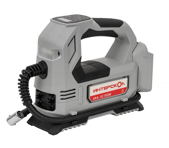 Аккумуляторный компрессор Интерскол АКА-10/18ЭМ 748.0.0.70 фото 3
