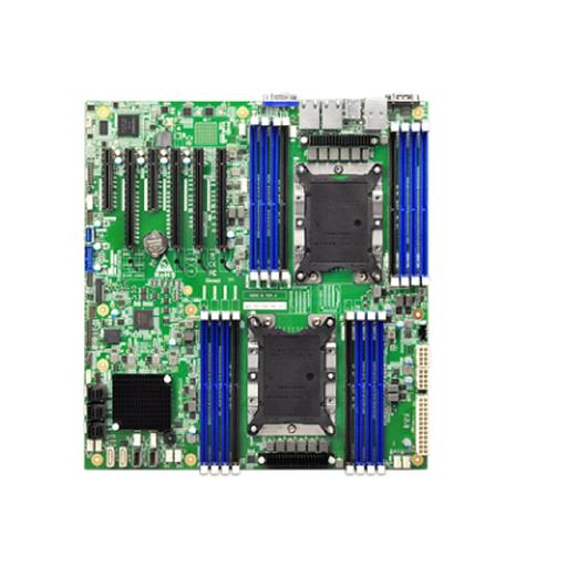 MB Gooxi G2DE-B, 2x LGA 3647 Intel Gen2, Narrow Heatsink, 16xDDR4 ECC REG, 3xSFF8643, 2* SATA DOM, 2*SlimSASx4, 2* PCI-E 3.0 x8, 4* PCI-E 3.0 x16, M.2 PCIe x4 2280, 2x1GbE LAN i350, IPMI, VGA, COM, фото 1