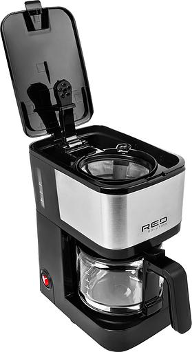 Кофеварка капельная Red Solution CM1534 600Вт черный/серебристый фото 4