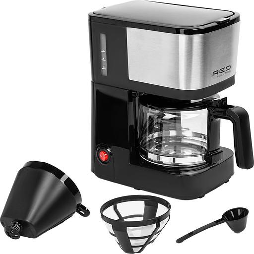 Кофеварка капельная Red Solution CM1534 600Вт черный/серебристый фото 5
