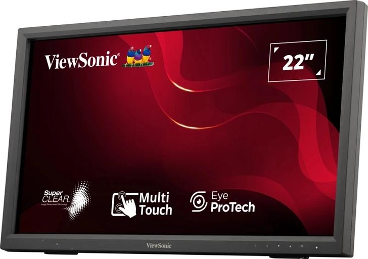 Монитор ViewSonic 21.5" TD2223-2 черный VA LED 16:9 DVI HDMI M/M глянцевая 250cd 170гр/160гр 1920x1080 75Hz VGA FHD USB Touch 4.5кг фото 3
