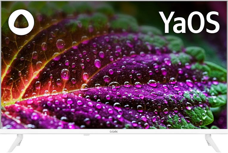 Телевизор LED BBK 32" 32LEX-7241/TS2C (W) Яндекс.ТВ белый HD 60Hz DVB-T2 DVB-C DVB-S2 USB WiFi Smart TV (RUS) фото 1