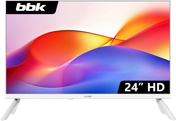 Телевизор LED BBK 24" 24LEM-1042/TS2C (W) белый HD 60Hz DVB-T2 DVB-C USB (RUS) фото 1