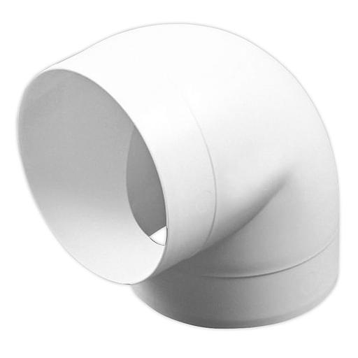 Колено круглое вентиляционное d150 мм фото 1