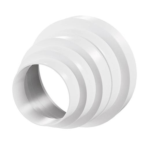 Редуктор многоступенчатый вентиляционный d80/d100/d120/d125/d150 мм эксцентрик фото 1