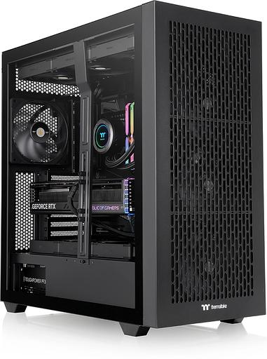 Корпус Thermaltake AX500 черный без БП XL-ATX 8x140mm 2x200mm 2xUSB3.0 audio bott PSU фото 1