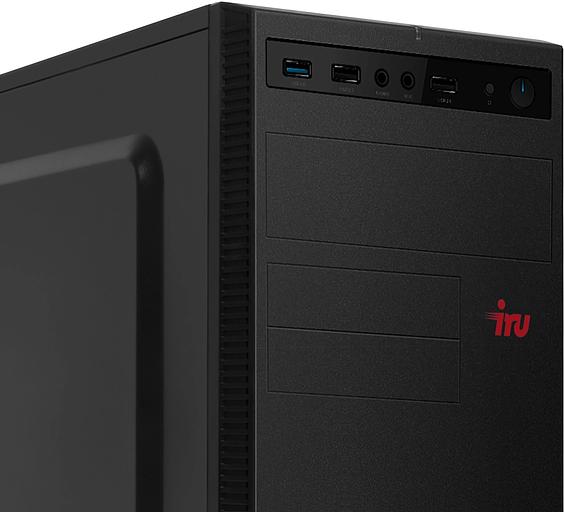 ПК IRU Planio 310H6SEV MT Cel G6900 (3.4) 8Gb SSD256Gb UHDG 710 FreeDOS GbitEth 400W черный (2110730) фото 4
