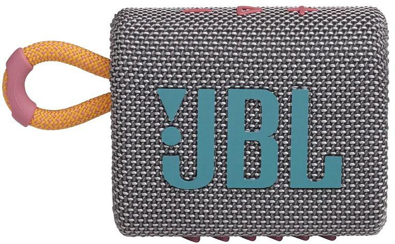 Колонка порт. JBL GO 3 серый 4.2W 1.0 BT 10м (JBLGO3GRY) фото 1