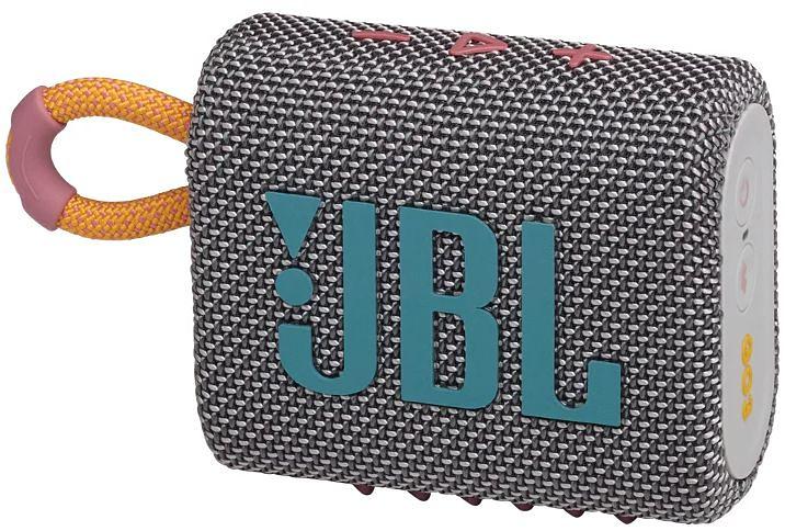 Колонка порт. JBL GO 3 серый 4.2W 1.0 BT 10м (JBLGO3GRY) фото 2