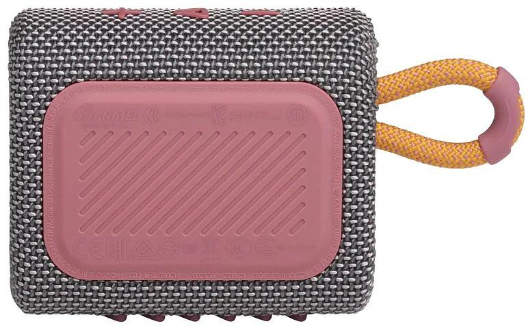 Колонка порт. JBL GO 3 серый 4.2W 1.0 BT 10м (JBLGO3GRY) фото 3