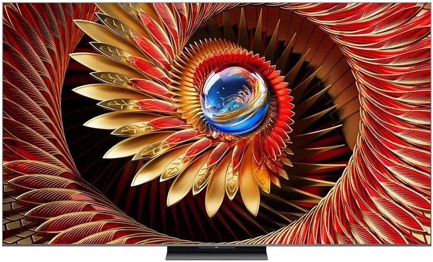 Телевизор QLED TCL 85" 85C8K черный 4K Ultra HD 120Hz DVB-T DVB-T2 DVB-C DVB-S DVB-S2 USB WiFi Smart TV фото 1