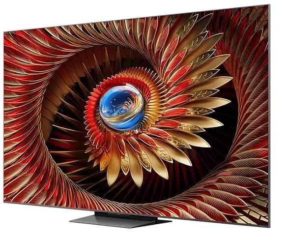 Телевизор QLED TCL 85" 85C8K черный 4K Ultra HD 120Hz DVB-T DVB-T2 DVB-C DVB-S DVB-S2 USB WiFi Smart TV фото 3