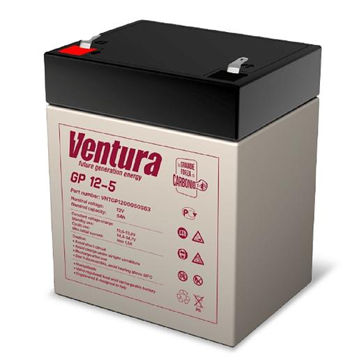 Ventura Аккумуляторная батарея GP 12-5 12V/5Ah {клемма S63, ДхШхВ 91х70х107мм, масса 1,56 кг, срок службы 6-9 лет} фото 1
