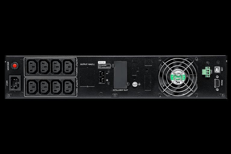 Источник бесперебойного питания/ ИБП Сайбер Электро РСК-ПИЛОТ-2000Р-М Линейно-интерактивный 2000ВА/1800Вт. USB/RS-232/EPO/SNMP slot (8 IEC С13) (12В /7.5Ач. х 4) 2U (Изготовлено в РФ) фото 3