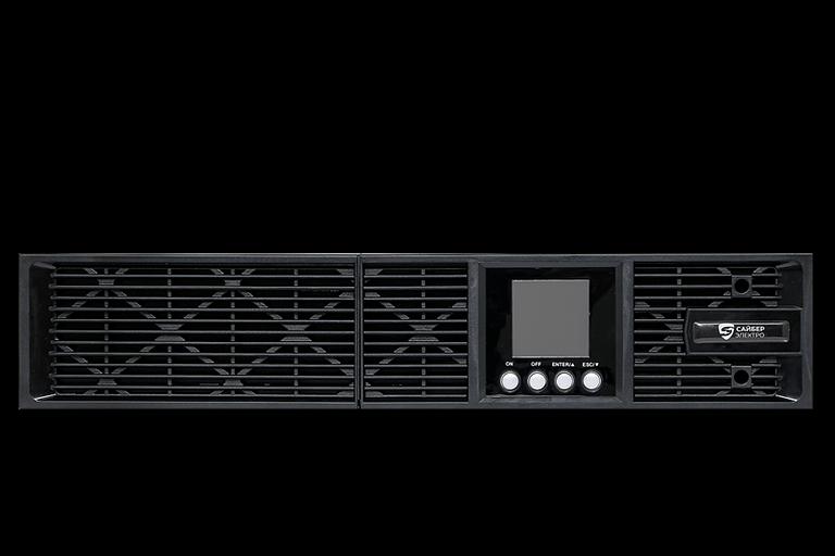 Источник бесперебойного питания/ ИБП Сайбер Электро РСК-ПИЛОТ-3000Р-М Линейно-интерактивный 3000ВА/2700Вт. USB/RS-232/EPO/SNMP slot (8 IEC С13, IEC C19 x 1) (12В /7.5Ач. х 6 ) 2U (Изготовлено в РФ) фото 2