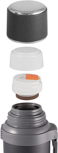 Термос для напитков Rondell Filigran RDS-1896 2.3л. темно-серый картонная коробка фото 6