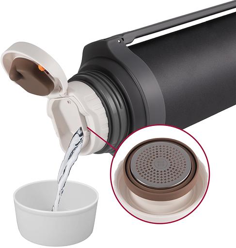 Термос для напитков Rondell Filigran RDS-1896 2.3л. темно-серый картонная коробка фото 8