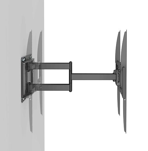 Кронштейн для телевизора Ultramounts UM968 черный 43"-105" макс.50кг настенный поворот и наклон фото 6