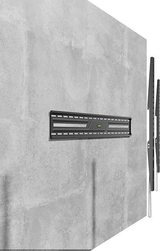 Кронштейн для телевизора Ultramounts UM824F черный 43"-100" макс.75кг настенный фиксированный фото 7