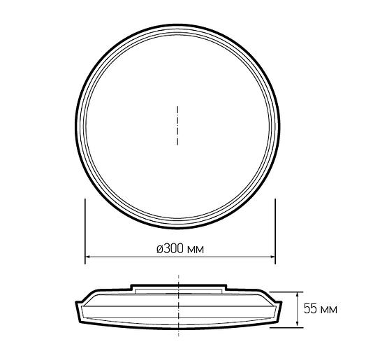 Светильник светодиодный ДБО-36w OPAL 4000К белый 2880Лм IP20 JazzWay фото 6