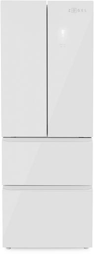 Холодильник Zugel ZRFD361W 3-хкамерн. белый инвертер фото 1
