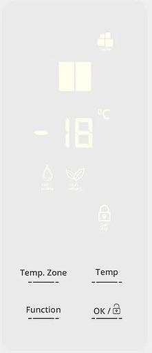 Холодильник Centek CT-1750 3-хкамерн. белый инвертер фото 4