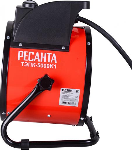 Тепловая пушка электрическая Ресанта ТЭПК-5000К1 5000Вт красный/черный фото 4