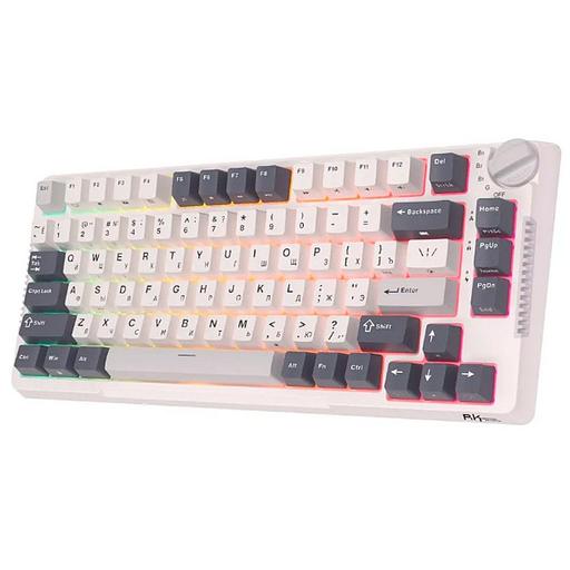 Клавиатура Royal Kludge RK-H81 White Night USB/2.4 GHz/Bluetоoth, RGB, Hot Swap, Blue switch фото 3
