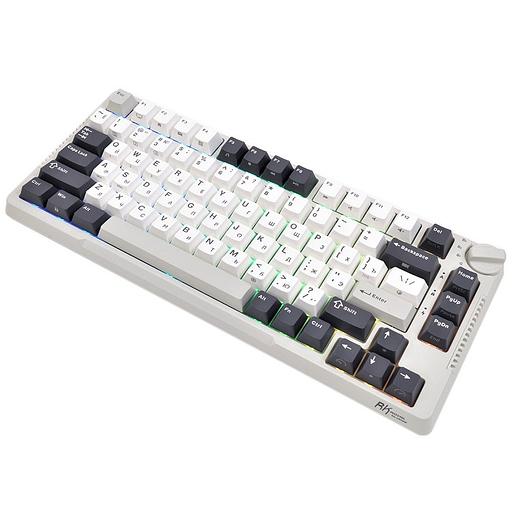 Клавиатура Royal Kludge RK-H81 White Night USB/2.4 GHz/Bluetоoth, RGB, Hot Swap, Blue switch фото 8