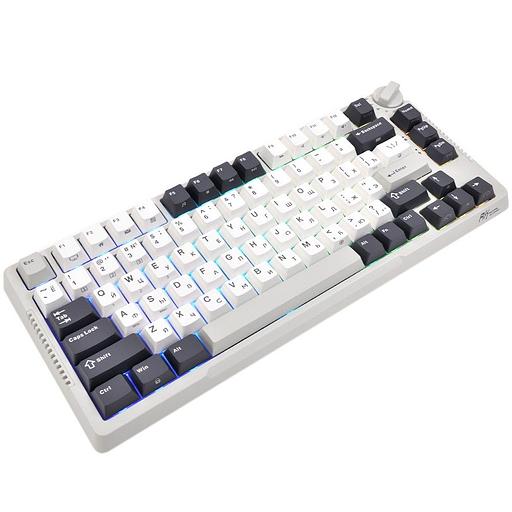 Клавиатура Royal Kludge RK-H81 White Night USB/2.4 GHz/Bluetоoth, RGB, Hot Swap, Brown switch фото 8