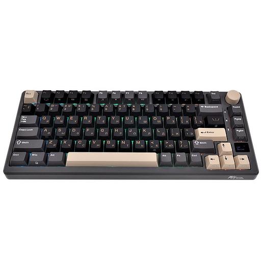 Клавиатура Royal Kludge RK-M75 Phantom USB/2.4 GHz/Bluetоoth, RGB, Hot Swap, K silver switch фото 4