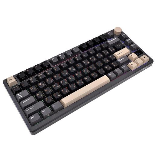 Клавиатура Royal Kludge RK-M75 Phantom USB/2.4 GHz/Bluetоoth, RGB, Hot Swap, K silver switch фото 5