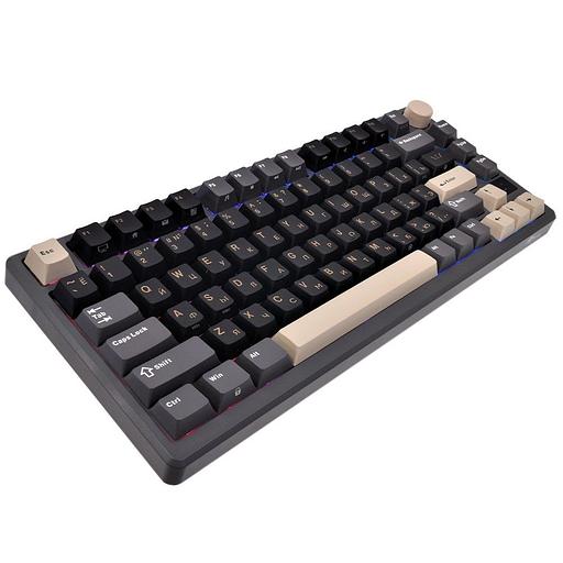 Клавиатура Royal Kludge RK-M75 Phantom USB/2.4 GHz/Bluetоoth, RGB, Hot Swap, K silver switch фото 6