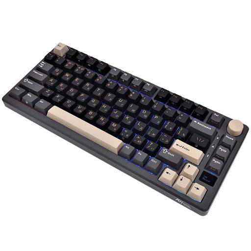 Клавиатура Royal Kludge RK-M75 Phantom USB/2.4 GHz/Bluetоoth, RGB, Hot Swap, K silver switch фото 8