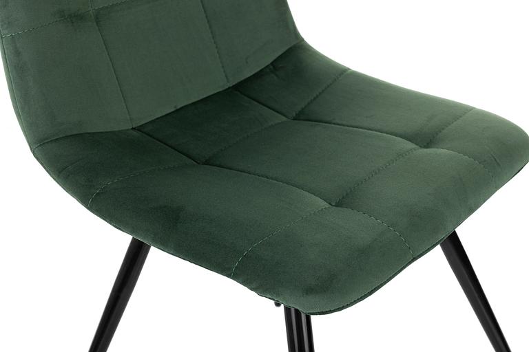 Стул для дома Бюрократ CH-K1_4 комплект 4шт зеленый Holland 30 металл черный на ножках (CH-K1_1/HL30_4) фото 7