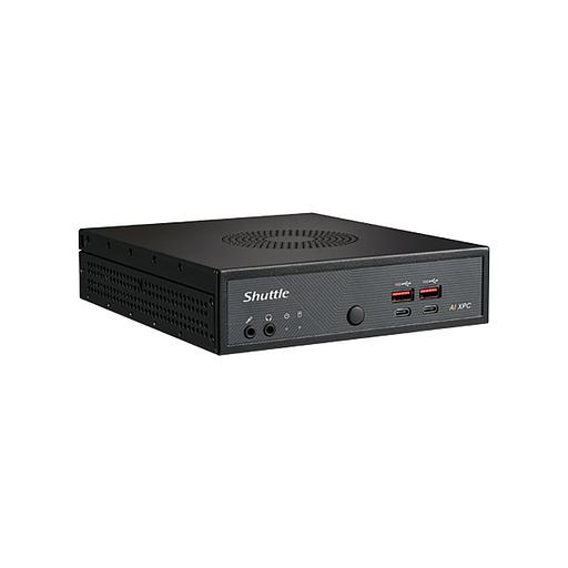 Мини ПК Shuttle NT10H, Intel Ultra5 125H, 2 x DDR5 SODIMM, no SSD, 120w PSU, VESA фото 3