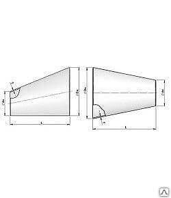 Переходник для труб Cварные: ОСТ 36-22-77 фото 1