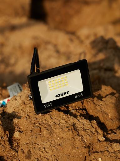 Светодиодный прожектор СТАРТ LED FL 20W65 N - 24, 20Вт, 1700Лм, 6500К, IP65 фото 4