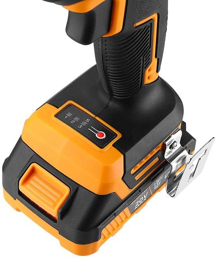 Гайковерт аккумуляторный бесщеточный DEKO DKIS-Li, 20В, 1*3.0Ач, 370 Нм фото 3