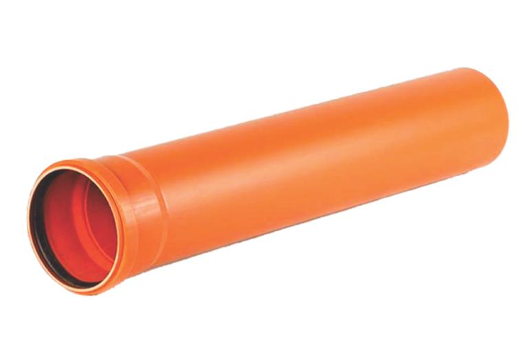 Труба канализационная 160x3000 мм НПВХ SN4 наружняя фото 1