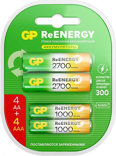 Аккумулятор GP 270AAHC АА+100AAAHC AAA NiMH 2650mAh (4шт) фото 1