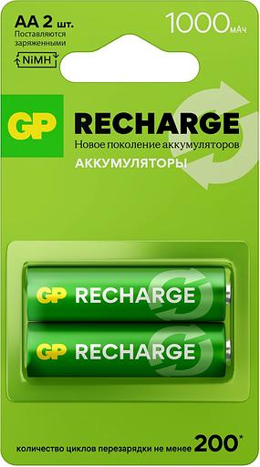 Аккумулятор GP Smart Energy 100AAHCV-2CRSBC2 AA NiMH 1000mAh (2шт) фото 1
