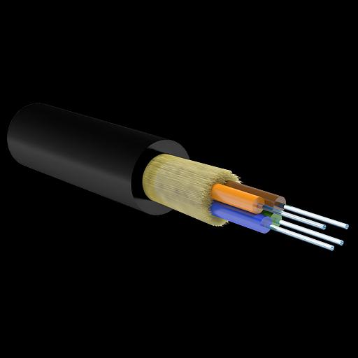 Кабель оптический SNR PRO, универсальный распределительный IN/OUT, 4 волокна G.657.A1 фото 1