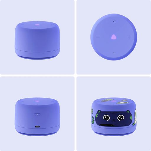 Умная колонка Яндекс Станция Лайт 2 с Алисой, без часов, 6 Вт, модель YNDX-00028 (фиолетовый) фото 5