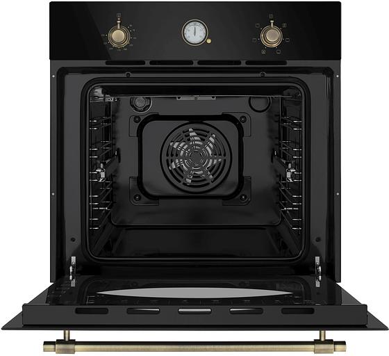 Духовой шкаф Электрический Maunfeld EOEFG.566RBG.RT черный фото 3