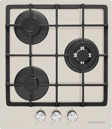 Газовая варочная поверхность Maunfeld EGHG.43.33CBG\G бежевый фото 2