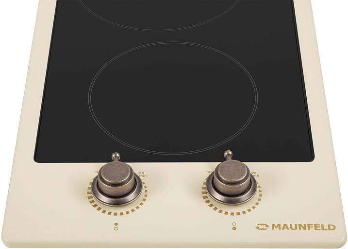 Варочная поверхность Maunfeld EEHE.32VCBGB.R бежевый/черный фото 5