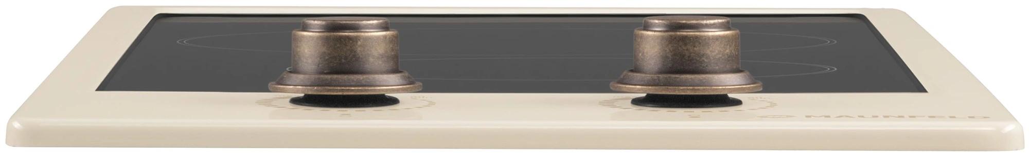 Варочная поверхность Maunfeld EEHE.32VCBGB.R бежевый/черный фото 9