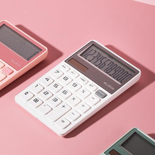 Калькулятор настольный Deli Nusign ENS042WHITE белый 12-разр. фото 4